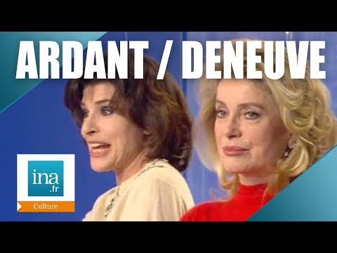 Catherine Deneuve et Fanny Ardant "8 femmes" | Archive INA
