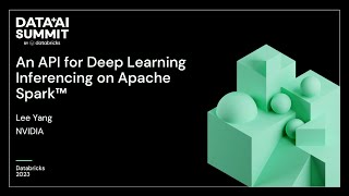 An API for Deep Learning Inferencing on Apache Spark™
