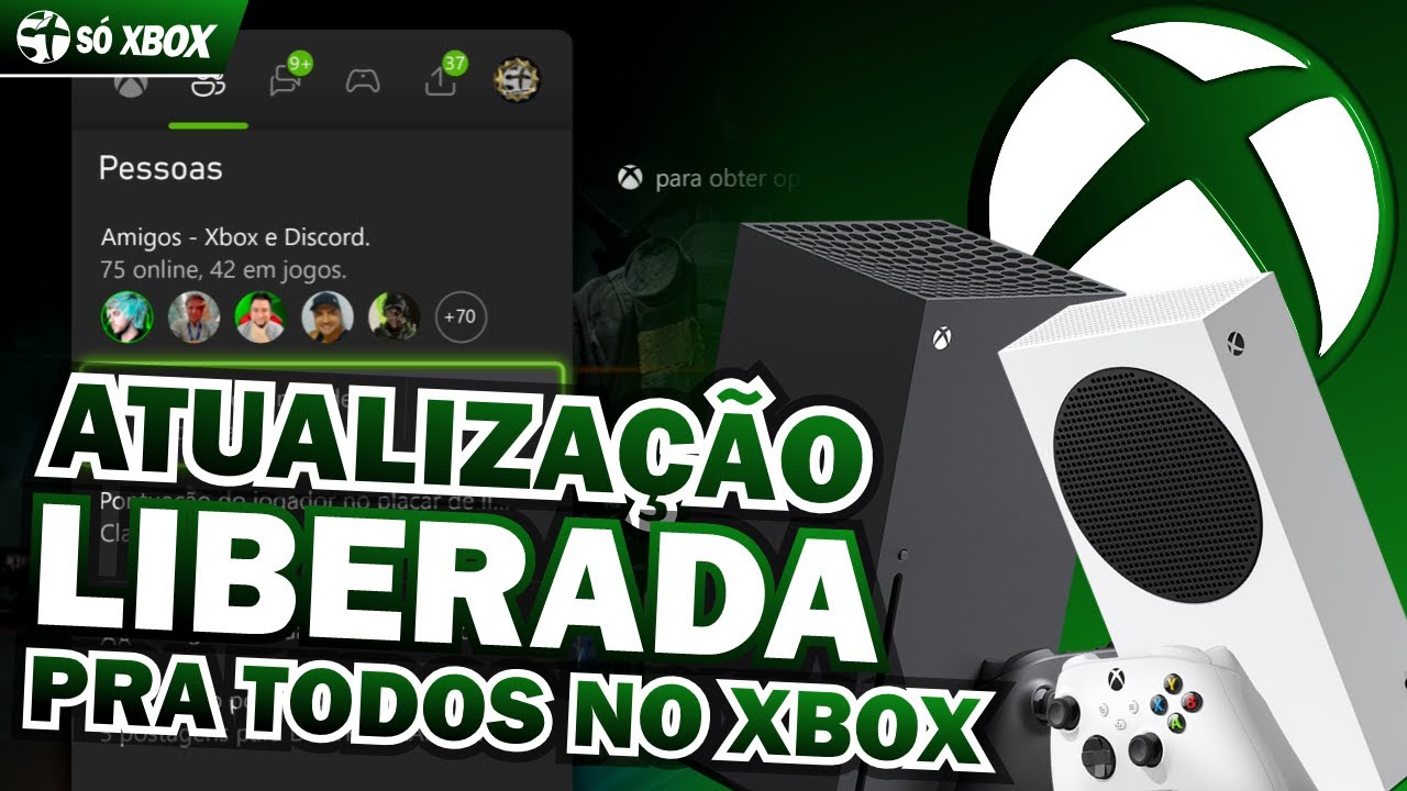LEGAL DEMAIS! NOVA ATUALIZAÇÃO pra TODOS no XBOX com RECURSO TOP voltando!