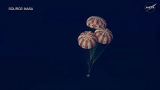 NASA's Artemis Crew Safely Returns To Earth After Historic Mission
