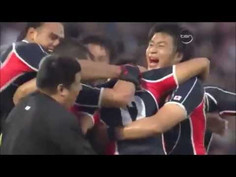 Japan last minute try and conversion vs Canada 2007
