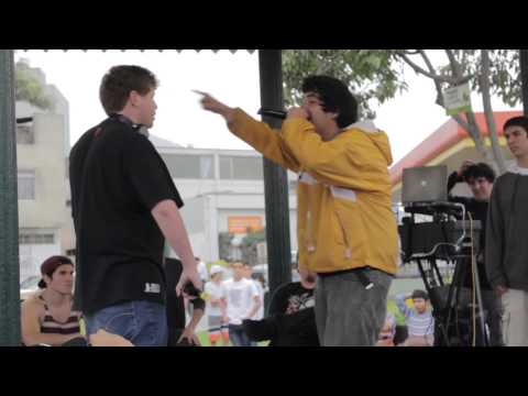 Audaz vs Ginola - Freestyle KO 2014 - Audiciones Monterrico