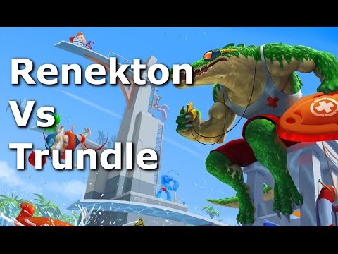 Renekton Vs Trundle Commentary - Season 6 - League of Legends