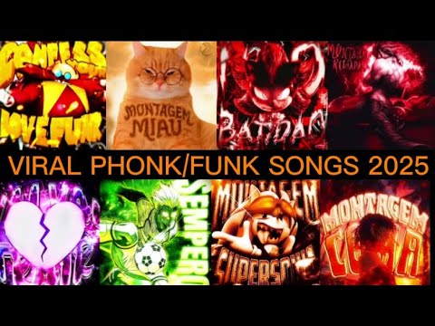 VIRAL PHONK/FUNK SONGS 2025 🎵 PLAYLIST 