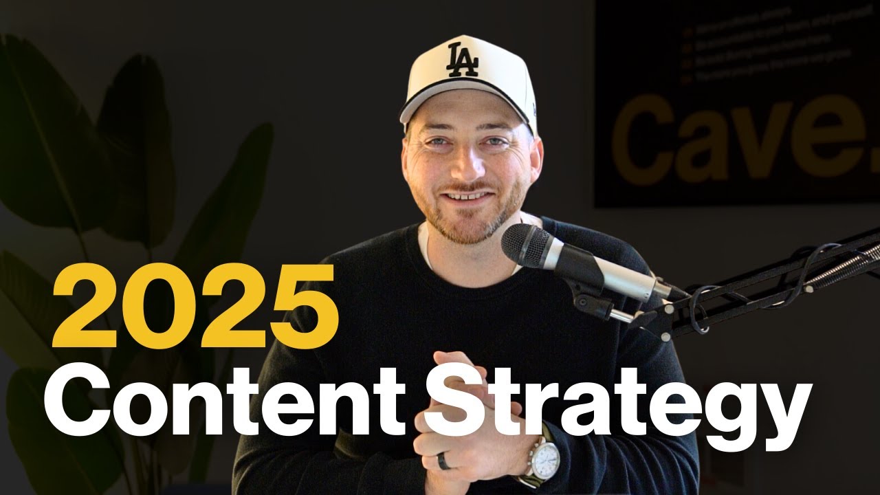 My 2025 Content Strategy - YouTube