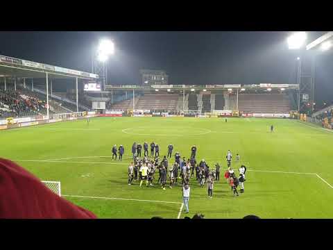 Chant fin de match Charleroi vs ostende
