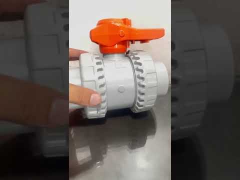 Water pvc ball valve, valve size: 30 mm, nominal pipe size: ...