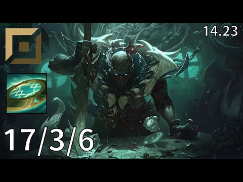Pyke Top vs Shen - EUW diamond | Patch 14.23