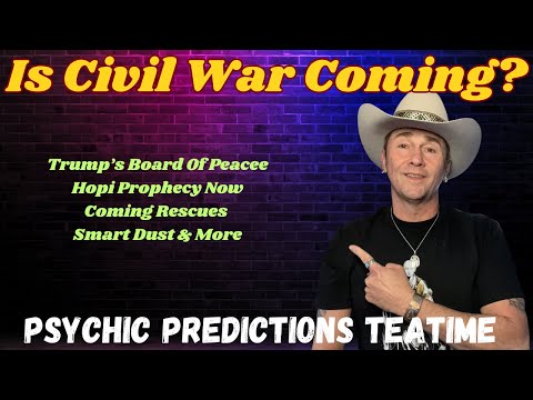 Civil War Coming Soon?🔮Psychic Predictions Events | Tittel Teatime 🫖