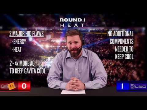 Gavita vs LED Ten Round Grow Battle | LED vs HID | HPS vs LED