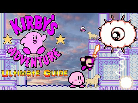 #Kirby Kirby's Adventure NES - ULTIMATE GUIDE - ALL Levels, ALL Bosses, ALL Modes, ALL Secrets, 100%