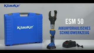 Kìm cắt cáp thủy lực Klauke ESM 25