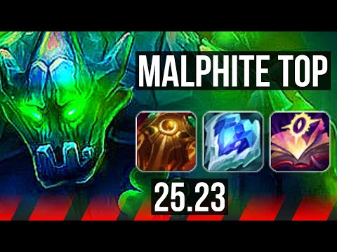 MALPHITE vs DARIUS (TOP) | 5/2/8 | EUW Master | 25.23