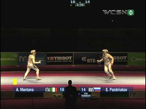 Pozdniakov defends his title in men's sabre