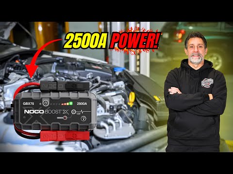 NOCO Boost X GBX75 Review | 2500A Ultra Safe Jump Starter Test & Performance Guide | OrtoTech Garage