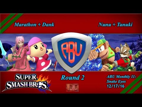 ABU 11: Marathon + Dank vs. Nunu + Tanuki - SSB4 Doubles