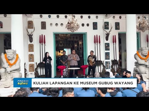 MAHASISWA KULIAH LAPANGAN DI MUSEUM GUBUG WAYANG MOJOKERTO