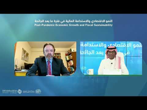 اللقاء  الافتراضي : النمو الاقتصادي والاستدامة المالية في فترة ما بعد الجائحة