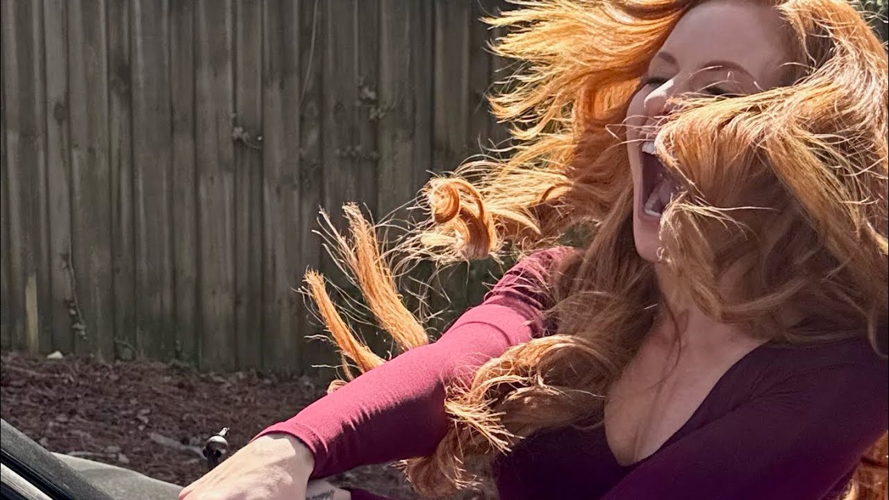 When Libby bust the window out of Terry’s car!