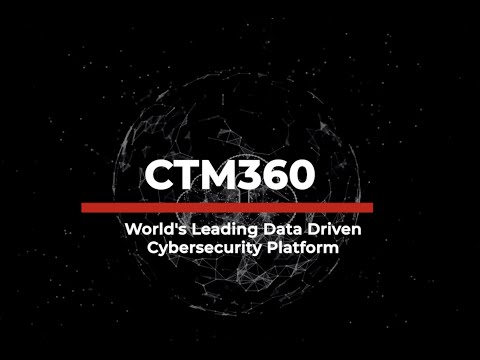 CTM360   DATA DRIVEN CYBERSECURITY PLATFORM DRP VIDEO