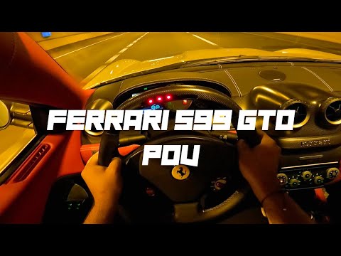 Ferrari 599 GTO POV Drive - INSANE V12 TUNNEL RUN & ACCELERATION *WATCH TILL THE END*