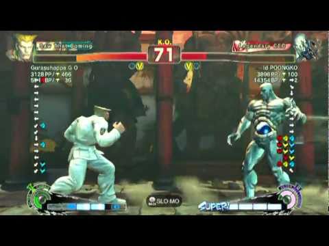 SSF4 AE: Gurasuhoppa G O(Guile) vs ld POONGKO(Seth) - HD 720p