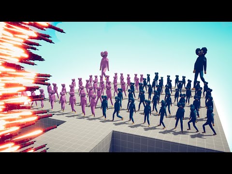 100x POPPY PLAYTIME vs EVERY GOD - TABS | Totally Accurate Battle Simulator