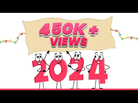 Wish You HAPPY NEW YEAR 2024 | Animated Video | Prayan Animation Studio