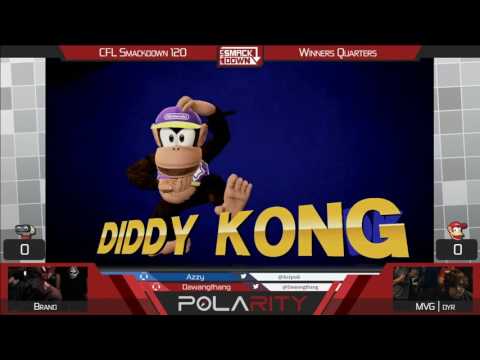 CFL Smackdown 120 WiiU - Brand (R.O.B.) vs MVG Dyr (ZSS) - Winners Quarters