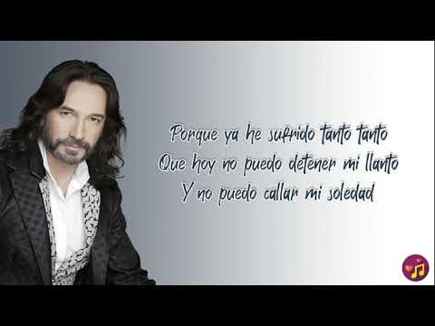 Necesito una compañera - Marco Antonio Solís (Letra/Lyrics)