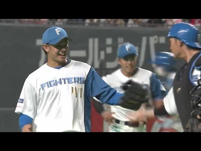 【7回表】この回わずか8球!! ファイターズ・鈴木健矢 無失点に抑える好投!! 2022年6月19日 北海道日本ハムファイターズ 対 千葉ロッテマリーンズ