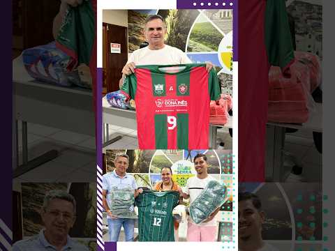 Entrega dos novos uniformes as Equipes de Dona Inês/PB!