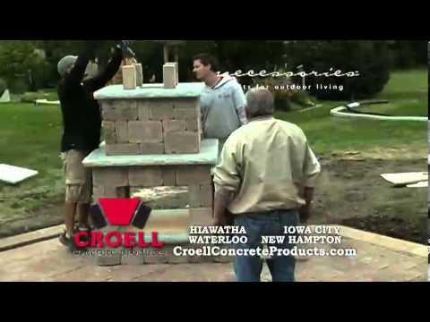Reinvent your backyard with Croell Concrete Products