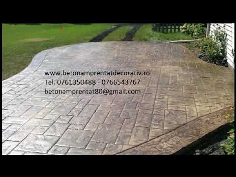 Beton Amprentat Gherdeal - Sibiu Tel.0761350488 -0766543767