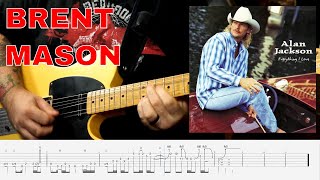 Video thumbnail for Brent Mason Solo - Alan Jackson - It's Time You Learned About Good-Bye by Levi Clay
