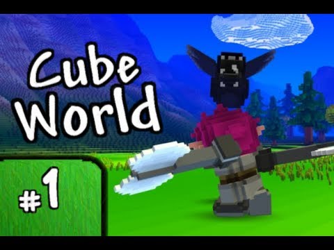 Let's Play: Cube World Alpha (Part 1) - Frogger, Ned, Skeletor and Legolas Go Wild!
