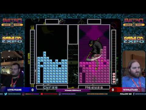 LovelyName vs TetrisAttakr (Winners Semifinals) - Tetris Battle Gaiden - Game On Expo 2023