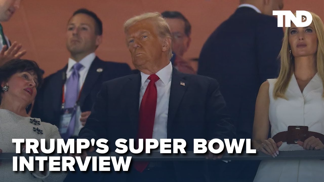 Trump does Super Bowl interview: Wants Canada as 51st state, DOGE cuts & approval rating