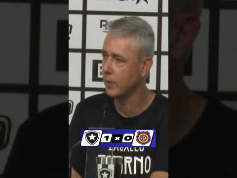 Botafogo 1x0 Madureira - coletiva Tiago Nunes - Primeira Pergunta #botafogo #futebol #cariocão