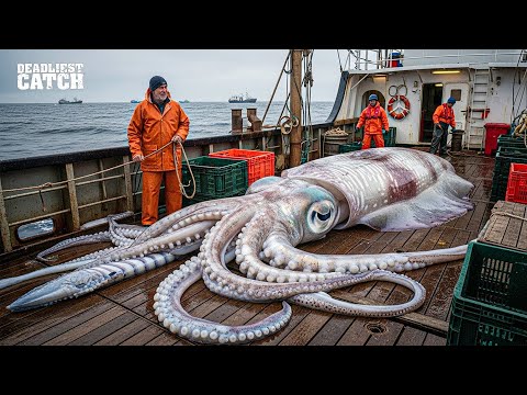 This 13-Ton Squid Catch Just Made $1 Million – Here’s How It Works | Fishing Documentary