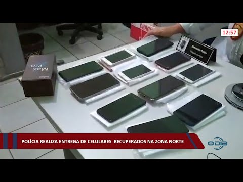Polícia realiza entrega de aparelhos celulares roubados para seus respectivos donos 14 04 2021