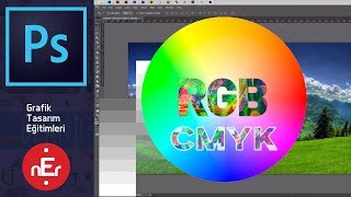 Photoshop CC - RGM / CMYK / GRAYSCALE Çevirme