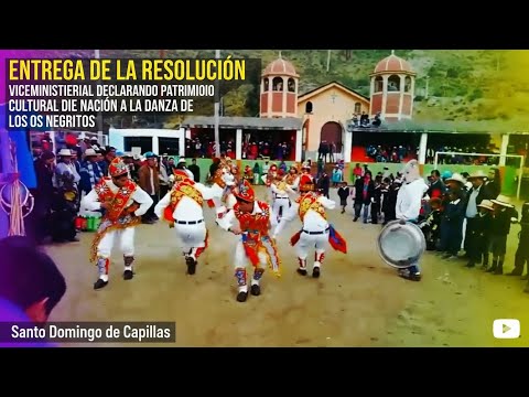 PATRIMONIO CULTURAL DE LA NACIÓN " LOS NEGRITOS DEL SUR DE HUAYTARÁ "