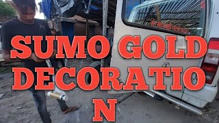 SUMO GOLD DECORATION