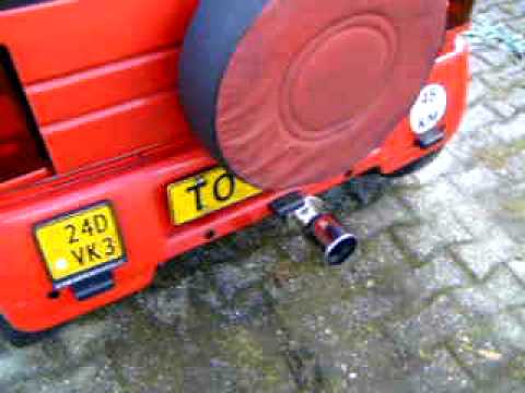 Thumbnail for Homemade exhaust system for the Erad Spacia microcar by Microcar