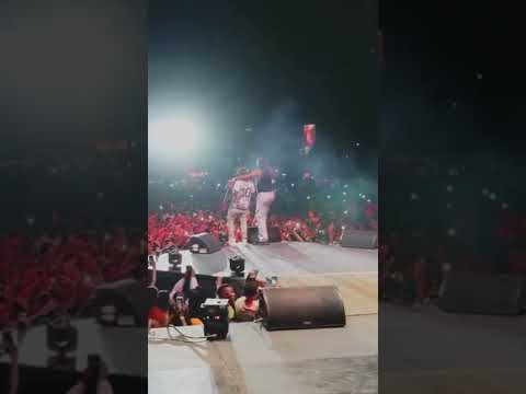 Burna Boy Performs Toni-Ann Singh With Popcaan
