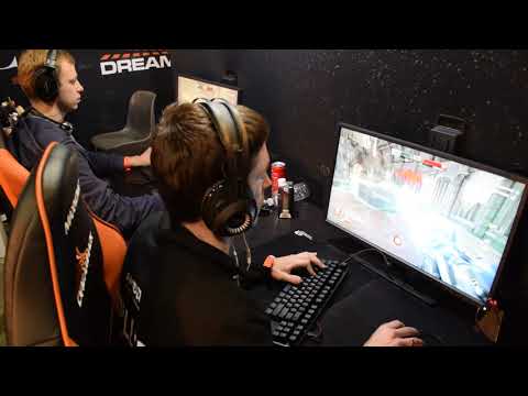 DreamHack Tours 2018 - Quake Champions - AMD Latrommi and Cooller playing