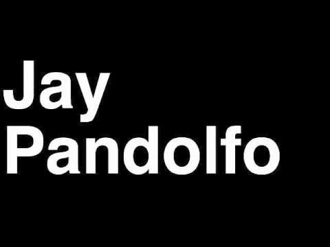 How to Pronounce Jay Pandolfo New York Islanders NHL Hockey Player Runforthecube