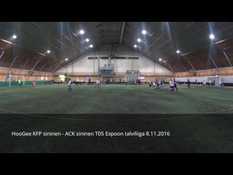 HooGee KFP sininen - ACK sininen T05 Espoon talviliiga 8.11.2016