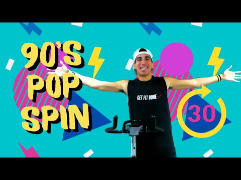 30 Minute 90's Pop Spin Class!